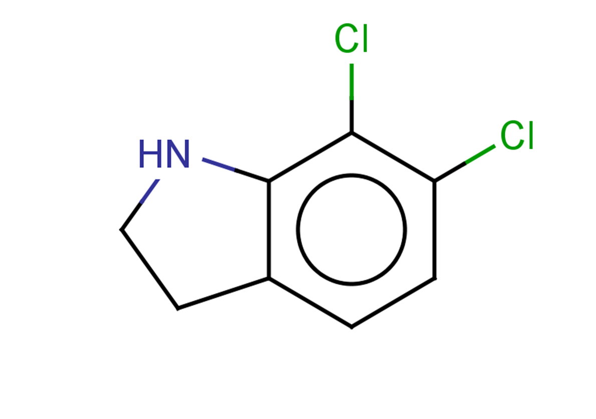 6,7-dichloro-2,3-dihydro-1H-indole