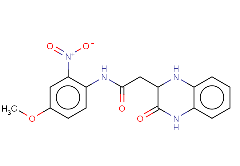 N-(4-methoxy-2-nitrophenyl)-2-(3-oxo-1,2,3,4-tetrahydroquinoxalin-2-yl)acetamide