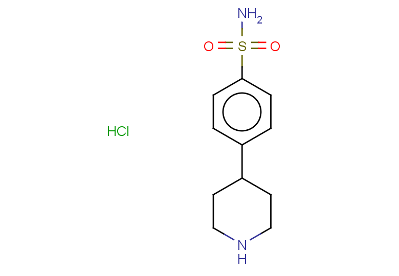 4-(piperidin-4-yl)benzene-1-sulfonamide hydrochloride