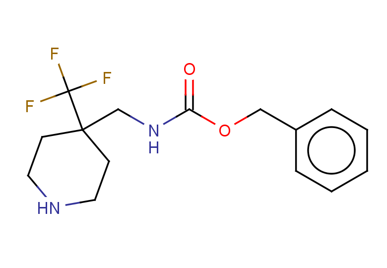 benzyl N-{[4-(trifluoromethyl)piperidin-4-yl]methyl}carbamate