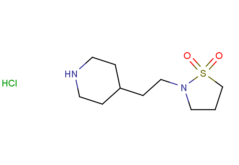 2-[2-(piperidin-4-yl)ethyl]-1lambda6,2-thiazolidine-1,1-dione hydrochloride