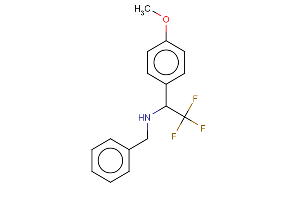 benzyl[2,2,2-trifluoro-1-(4-methoxyphenyl)ethyl]amine