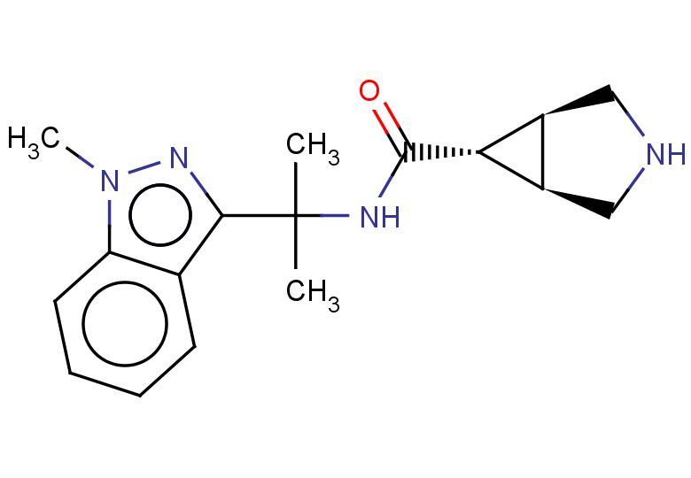 rac-(1R,5S,6R)-N-[2-(1-methyl-1H-indazol-3-yl)propan-2-yl]-3-azabicyclo[3.1.0]hexane-6-carboxamide