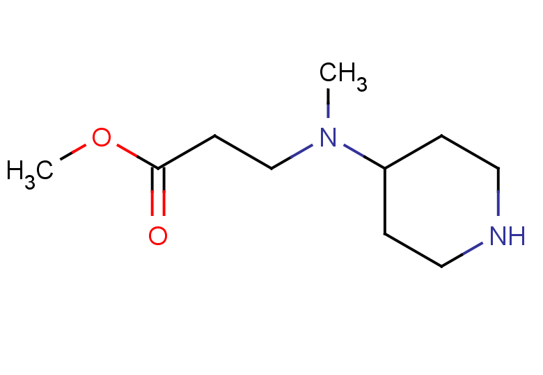 methyl 3-[methyl(piperidin-4-yl)amino]propanoate