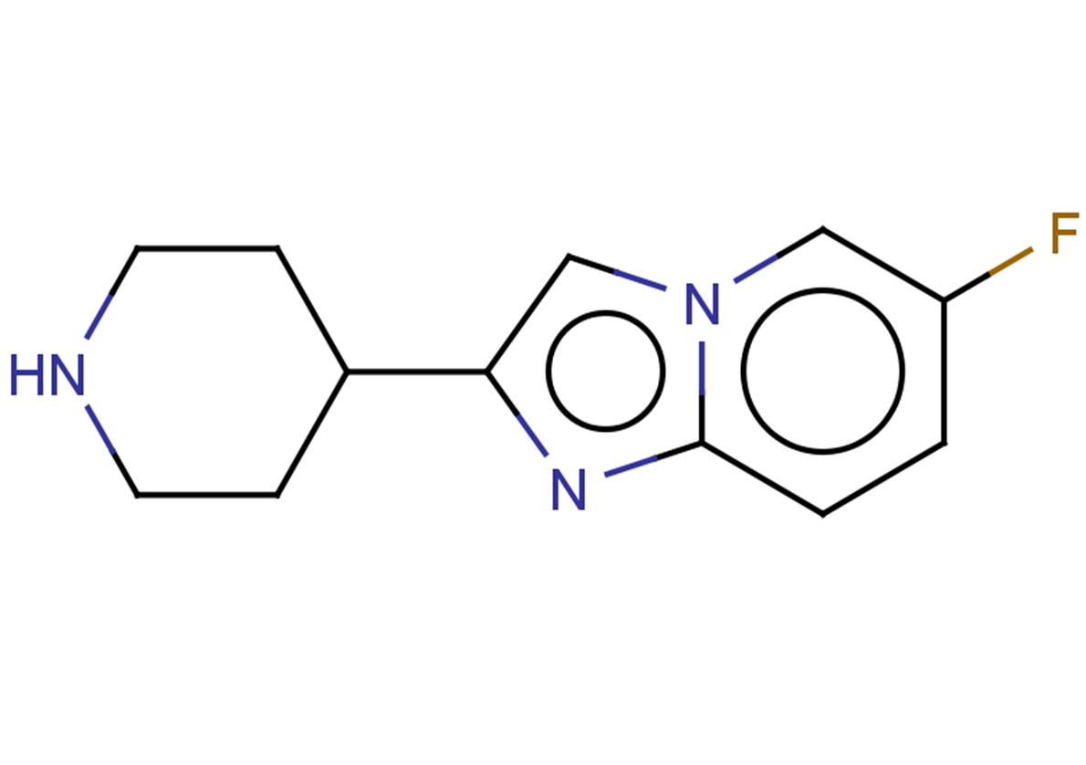 4-{6-fluoroimidazo[1,2-a]pyridin-2-yl}piperidine
