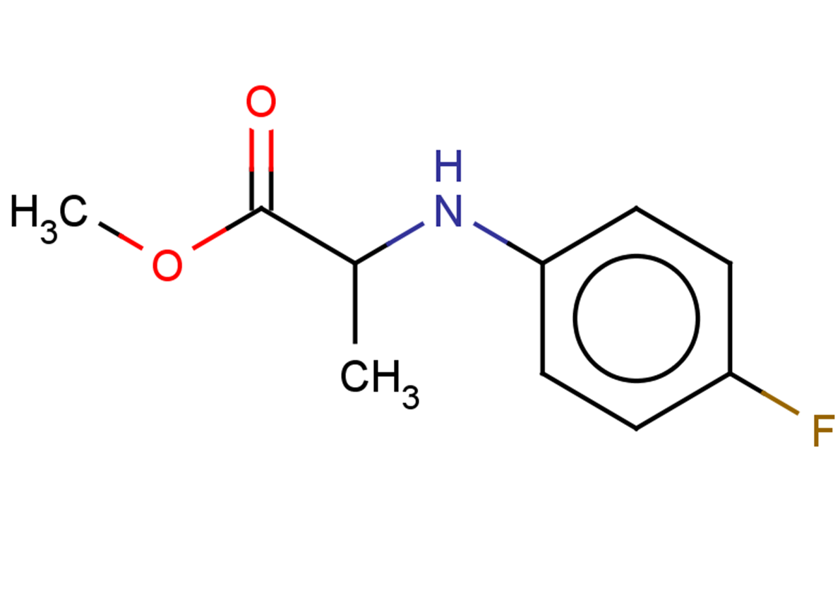 methyl 2-[(4-fluorophenyl)amino]propanoate