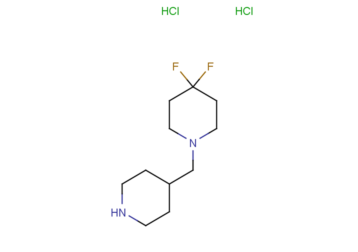 4,4-difluoro-1-[(piperidin-4-yl)methyl]piperidine dihydrochloride