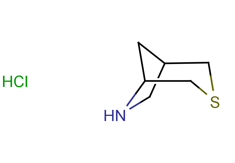 3-thia-6-azabicyclo[3.2.1]octane hydrochloride
