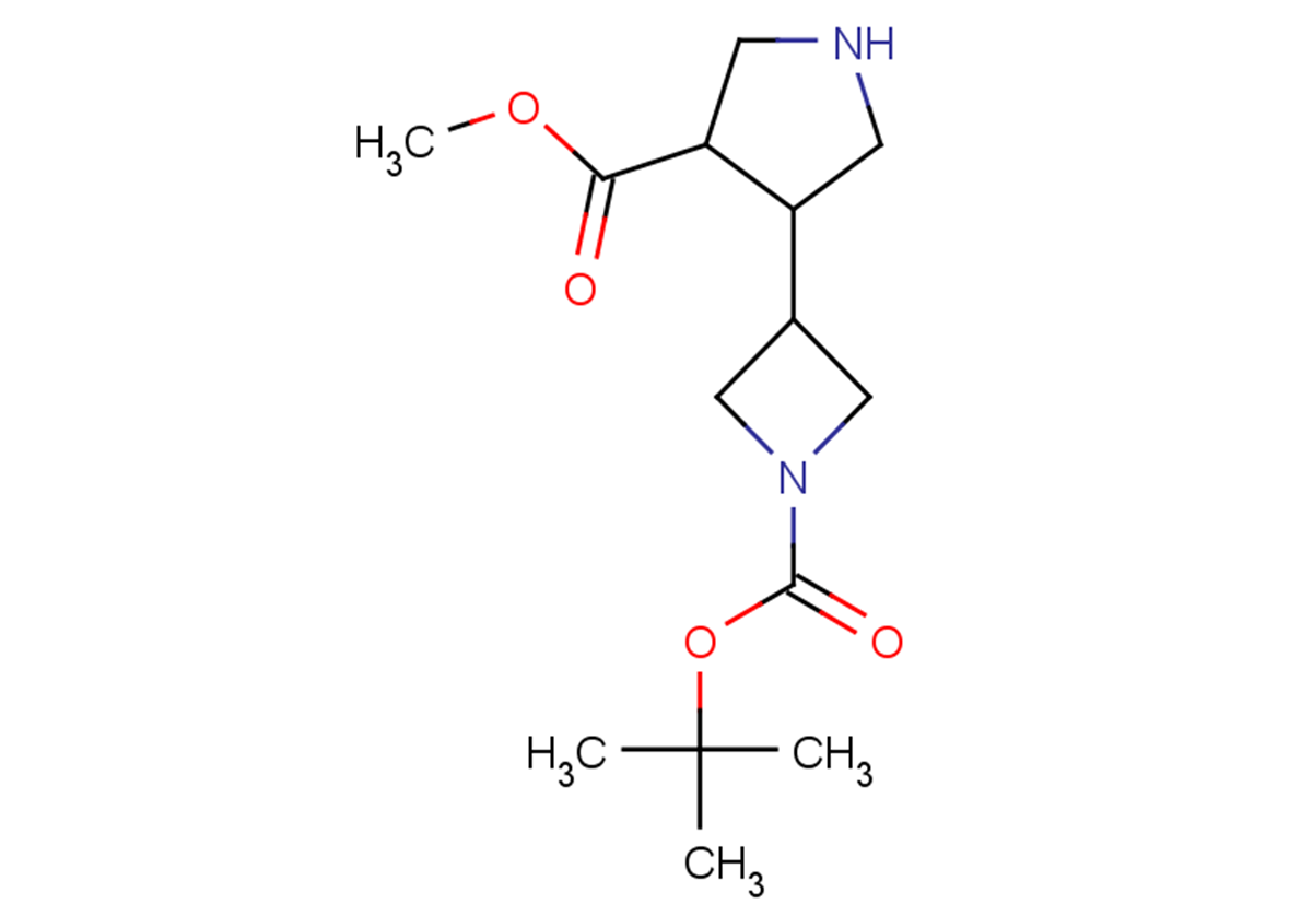 methyl 4-{1-[(tert-butoxy)carbonyl]azetidin-3-yl}pyrrolidine-3-carboxylate