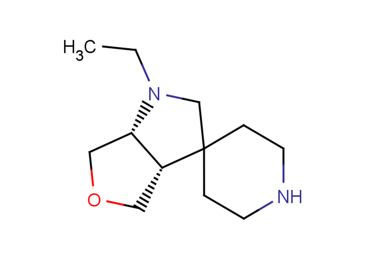 rac-(3aR,6aS)-1-ethyl-hexahydrospiro[furo[3,4-b]pyrrole-3,4'-piperidine], cis