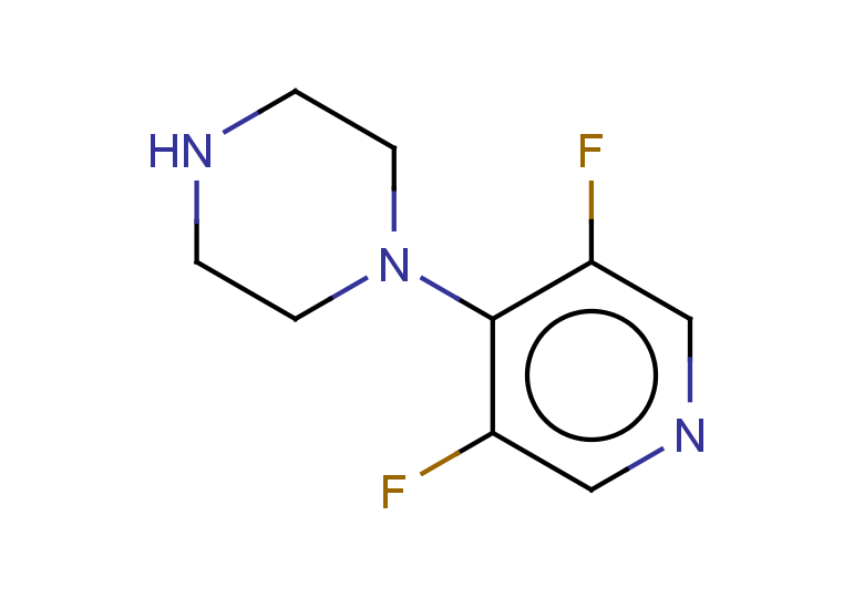 1-(3,5-difluoropyridin-4-yl)piperazine