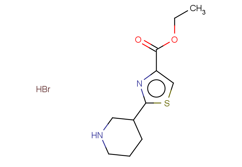 ethyl 2-(piperidin-3-yl)-1,3-thiazole-4-carboxylate hydrobromide
