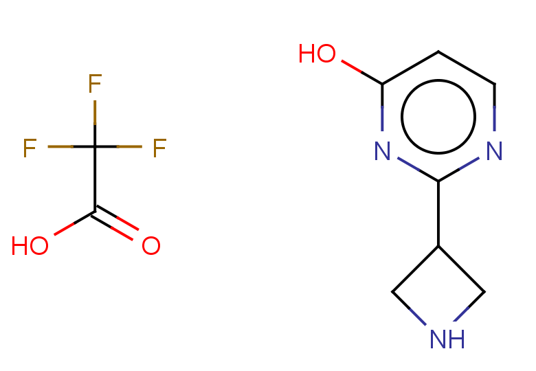 2-(azetidin-3-yl)pyrimidin-4-ol, trifluoroacetic acid