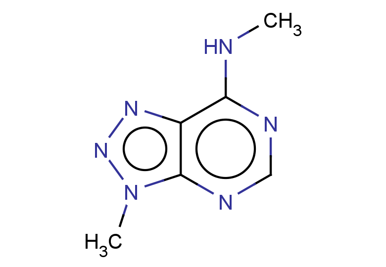 N,3-dimethyl-3H-[1,2,3]triazolo[4,5-d]pyrimidin-7-amine