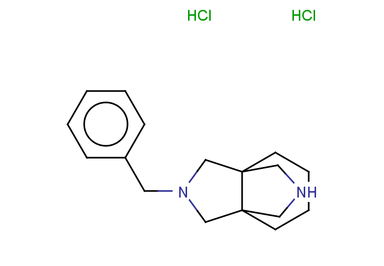 8-benzyl-8,11-diazatricyclo[4.3.3.0,1,6]dodecane dihydrochloride