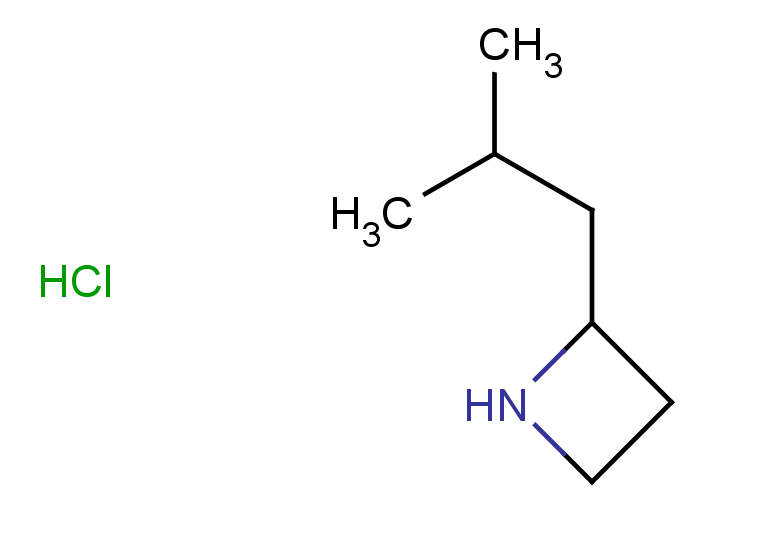 2-(2-methylpropyl)azetidine hydrochloride