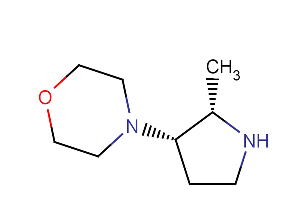 rac-4-[(2R,3R)-2-methylpyrrolidin-3-yl]morpholine, cis