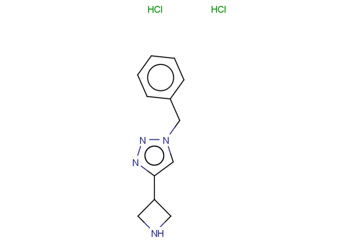 4-(azetidin-3-yl)-1-benzyl-1H-1,2,3-triazole dihydrochloride