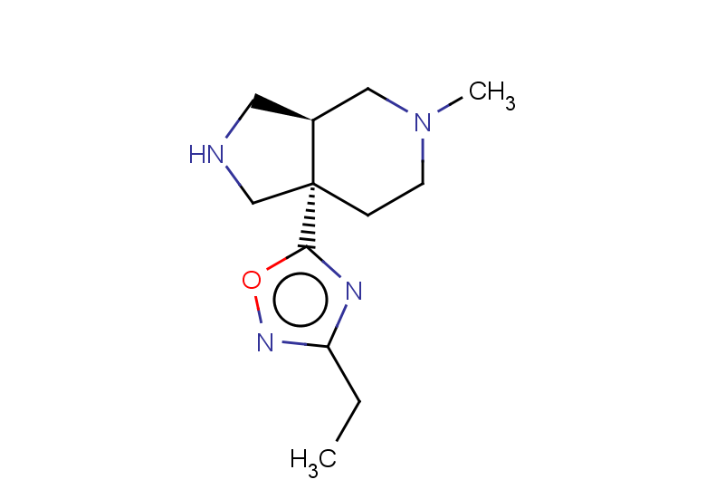 rac-5-[(3aR,7aR)-5-methyl-octahydro-1H-pyrrolo[3,4-c]pyridin-7a-yl]-3-ethyl-1,2,4-oxadiazole