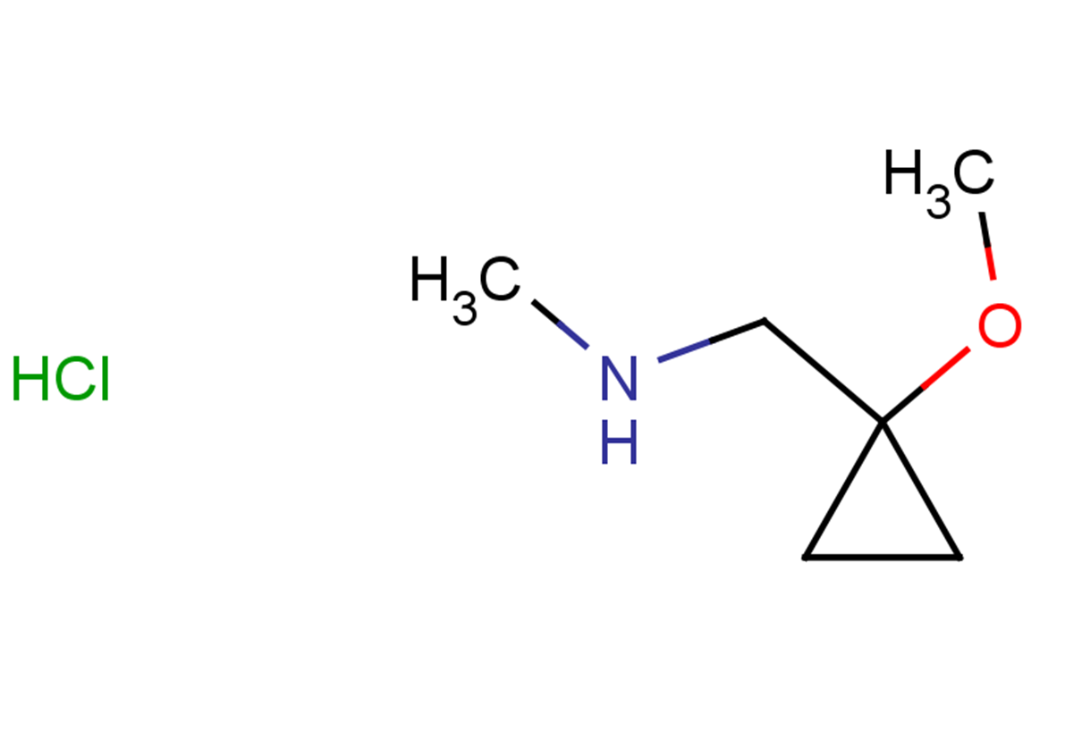 [(1-methoxycyclopropyl)methyl](methyl)amine hydrochloride