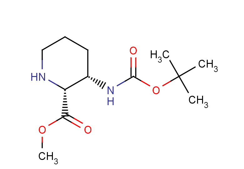 rac-methyl (2R,3S)-3-{[(tert-butoxy)carbonyl]amino}piperidine-2-carboxylate, cis