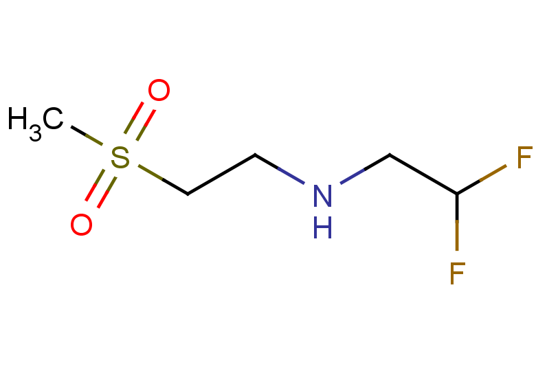 (2,2-difluoroethyl)(2-methanesulfonylethyl)amine