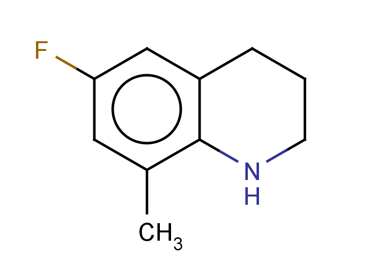 6-fluoro-8-methyl-1,2,3,4-tetrahydroquinoline
