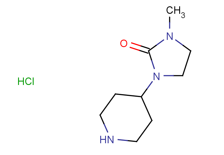1-methyl-3-(piperidin-4-yl)imidazolidin-2-one hydrochloride