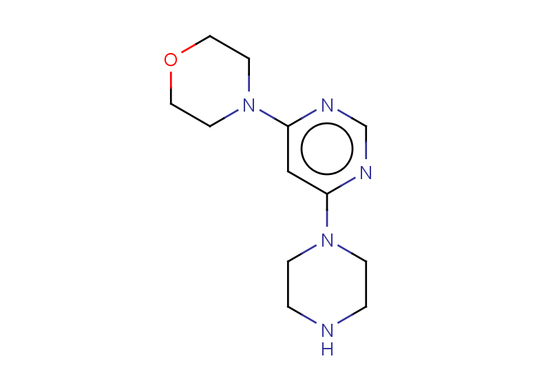 4-[6-(piperazin-1-yl)pyrimidin-4-yl]morpholine