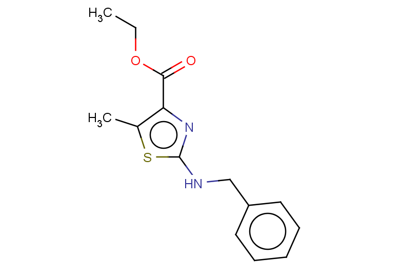 ethyl 2-(benzylamino)-5-methyl-1,3-thiazole-4-carboxylate