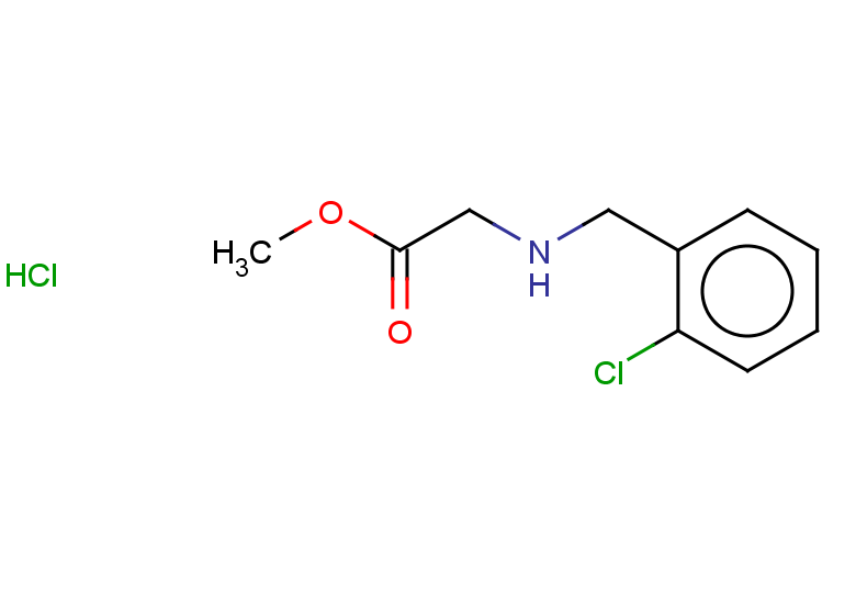 methyl 2-{[(2-chlorophenyl)methyl]amino}acetate hydrochloride