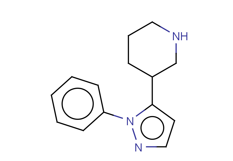 3-(1-phenyl-1H-pyrazol-5-yl)piperidine