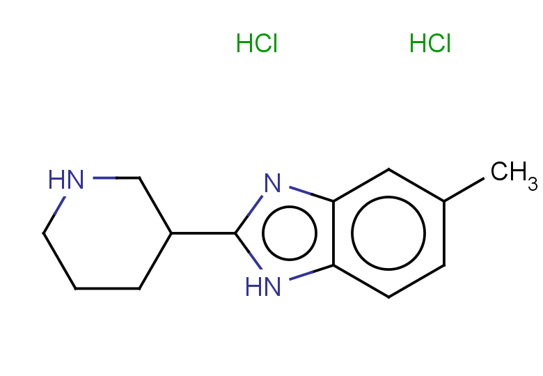 5-methyl-2-(piperidin-3-yl)-1H-1,3-benzodiazole dihydrochloride