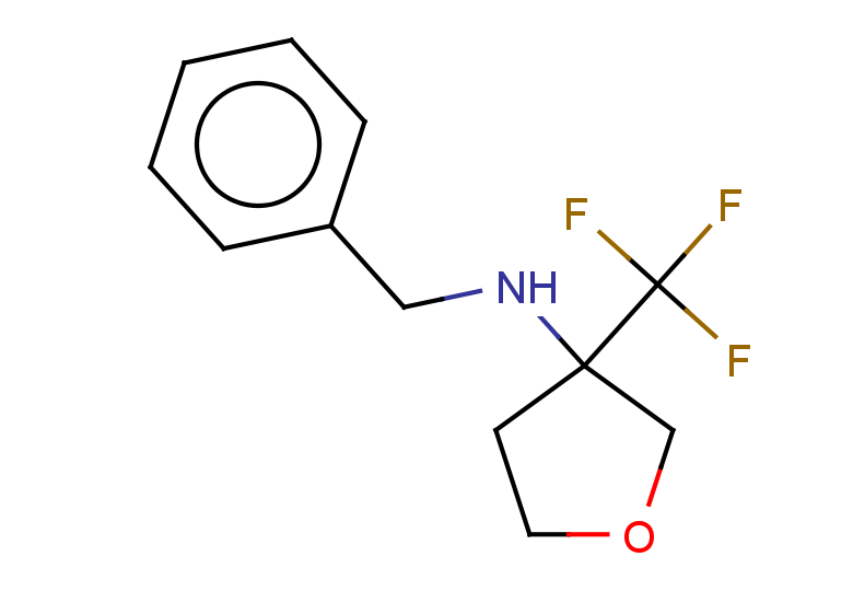 N-benzyl-3-(trifluoromethyl)oxolan-3-amine