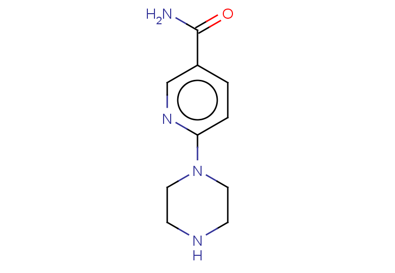 6-(piperazin-1-yl)pyridine-3-carboxamide