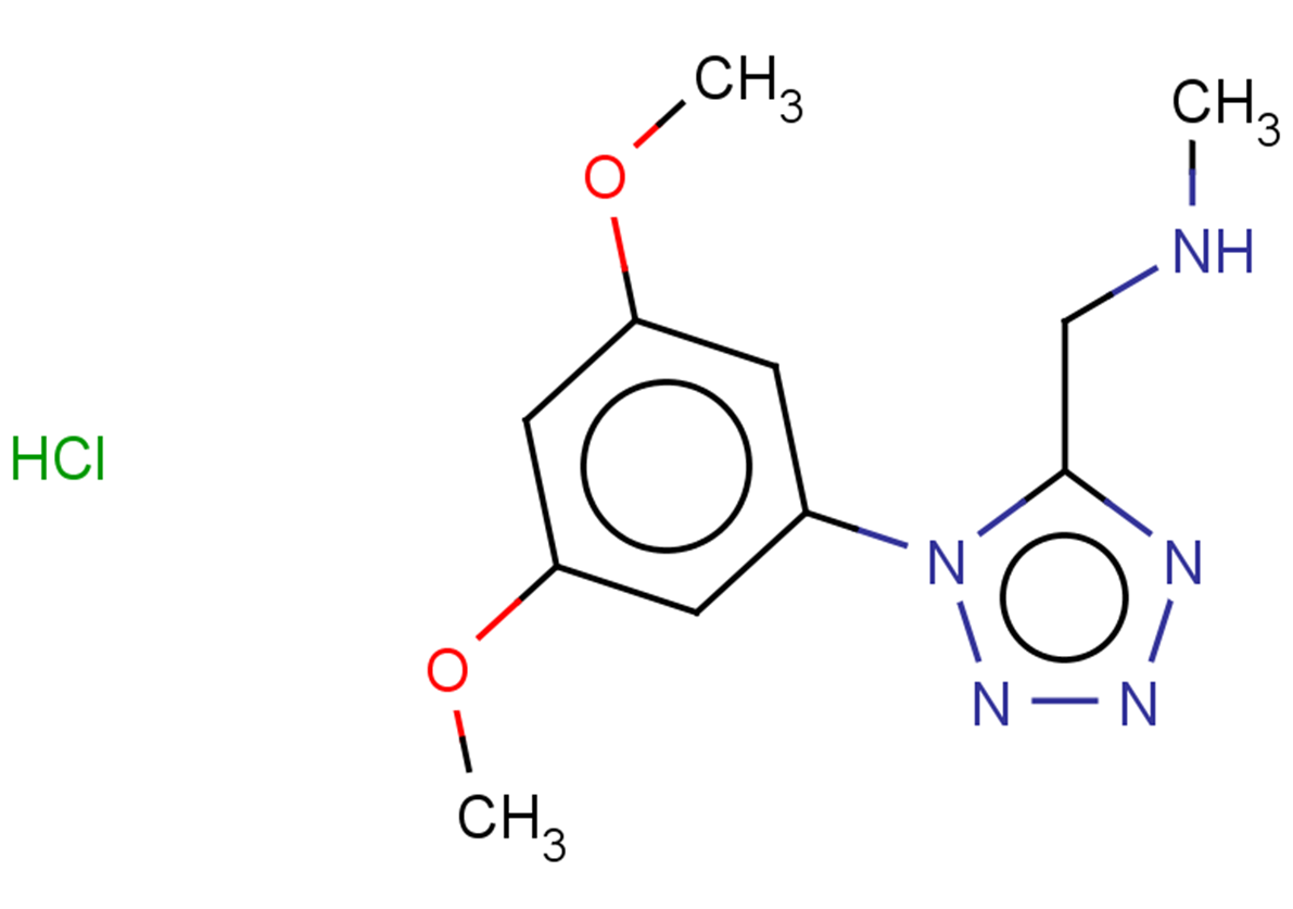 {[1-(3,5-dimethoxyphenyl)-1H-1,2,3,4-tetrazol-5-yl]methyl}(methyl)amine hydrochloride