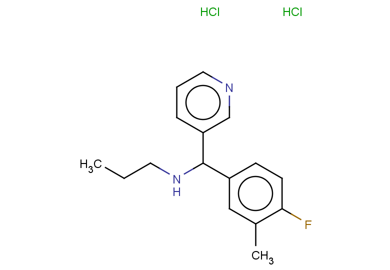 [(4-fluoro-3-methylphenyl)(pyridin-3-yl)methyl](propyl)amine dihydrochloride