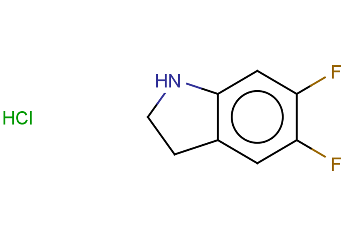5,6-difluoro-2,3-dihydro-1H-indole hydrochloride