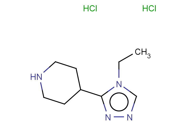4-(4-ethyl-4H-1,2,4-triazol-3-yl)piperidine dihydrochloride