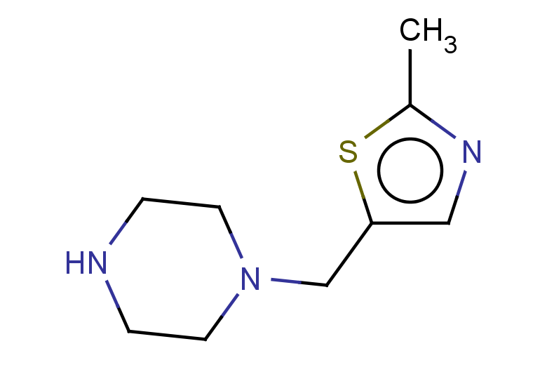 1-[(2-methyl-1,3-thiazol-5-yl)methyl]piperazine