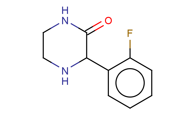 3-(2-fluorophenyl)piperazin-2-one