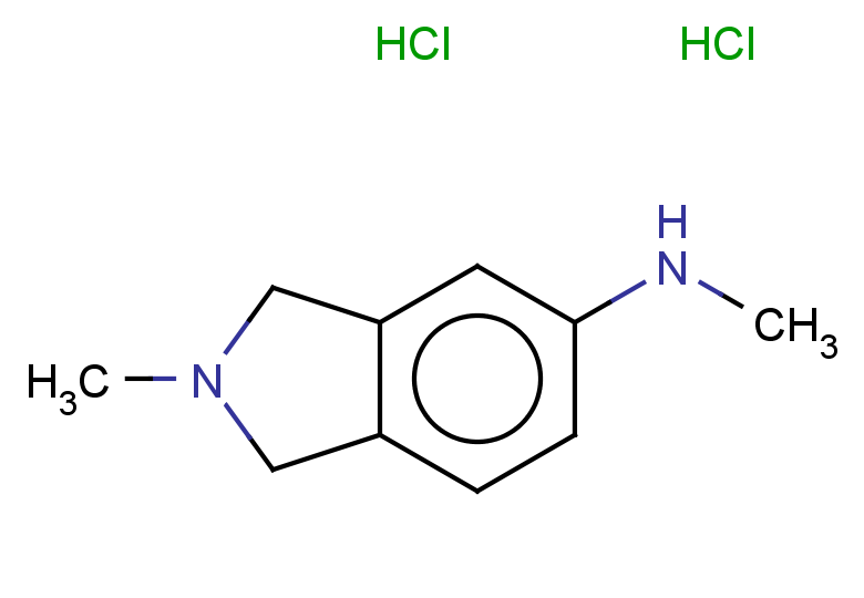 N,2-dimethyl-2,3-dihydro-1H-isoindol-5-amine dihydrochloride