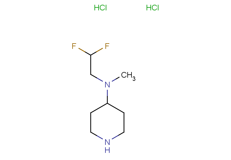 N-(2,2-difluoroethyl)-N-methylpiperidin-4-amine dihydrochloride