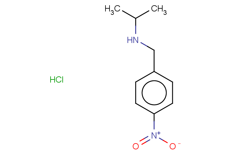 [(4-nitrophenyl)methyl](propan-2-yl)amine hydrochloride