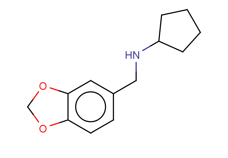 N-(1,3-dioxaindan-5-ylmethyl)cyclopentanamine