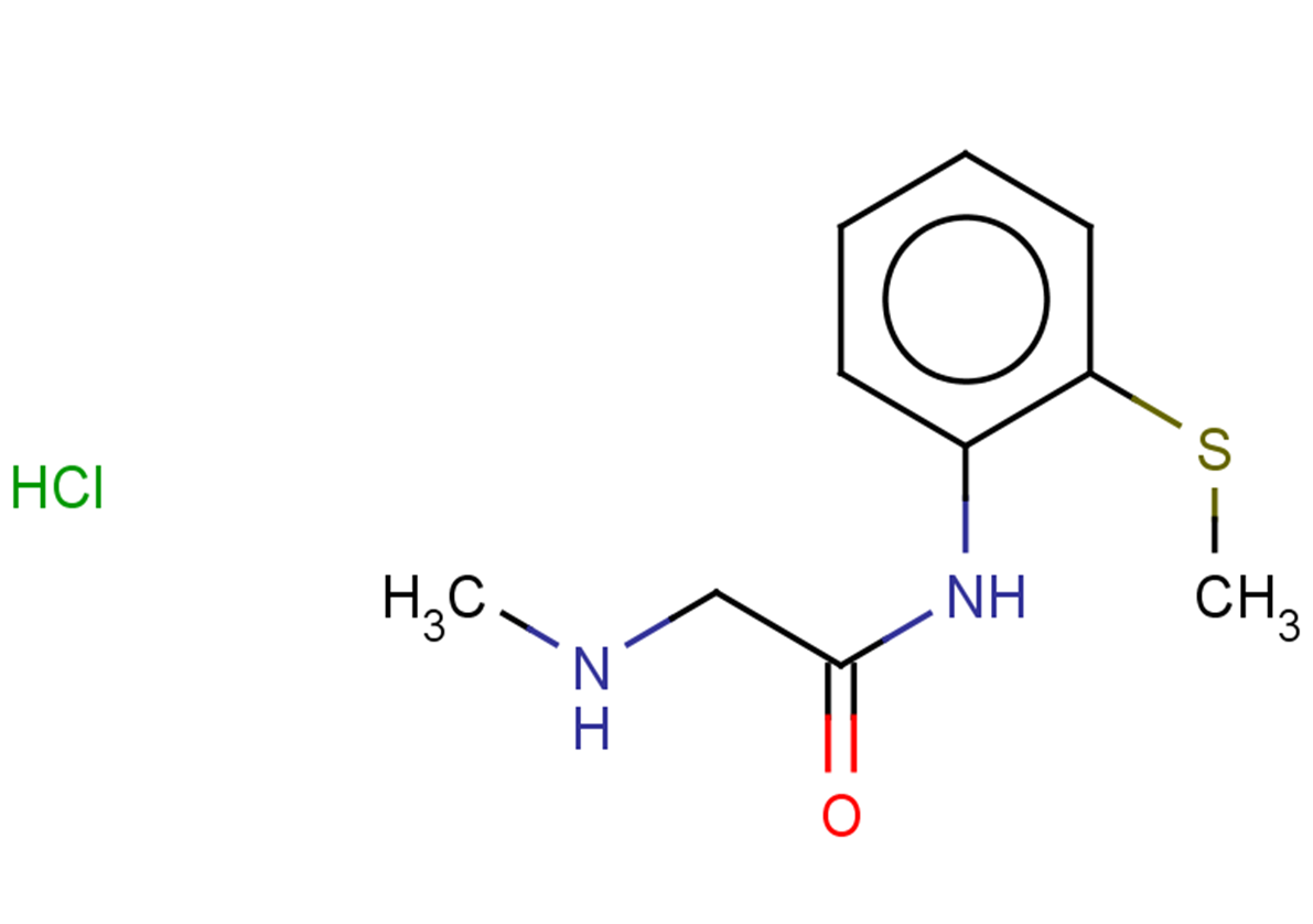 2-(methylamino)-N-[2-(methylsulfanyl)phenyl]acetamide hydrochloride