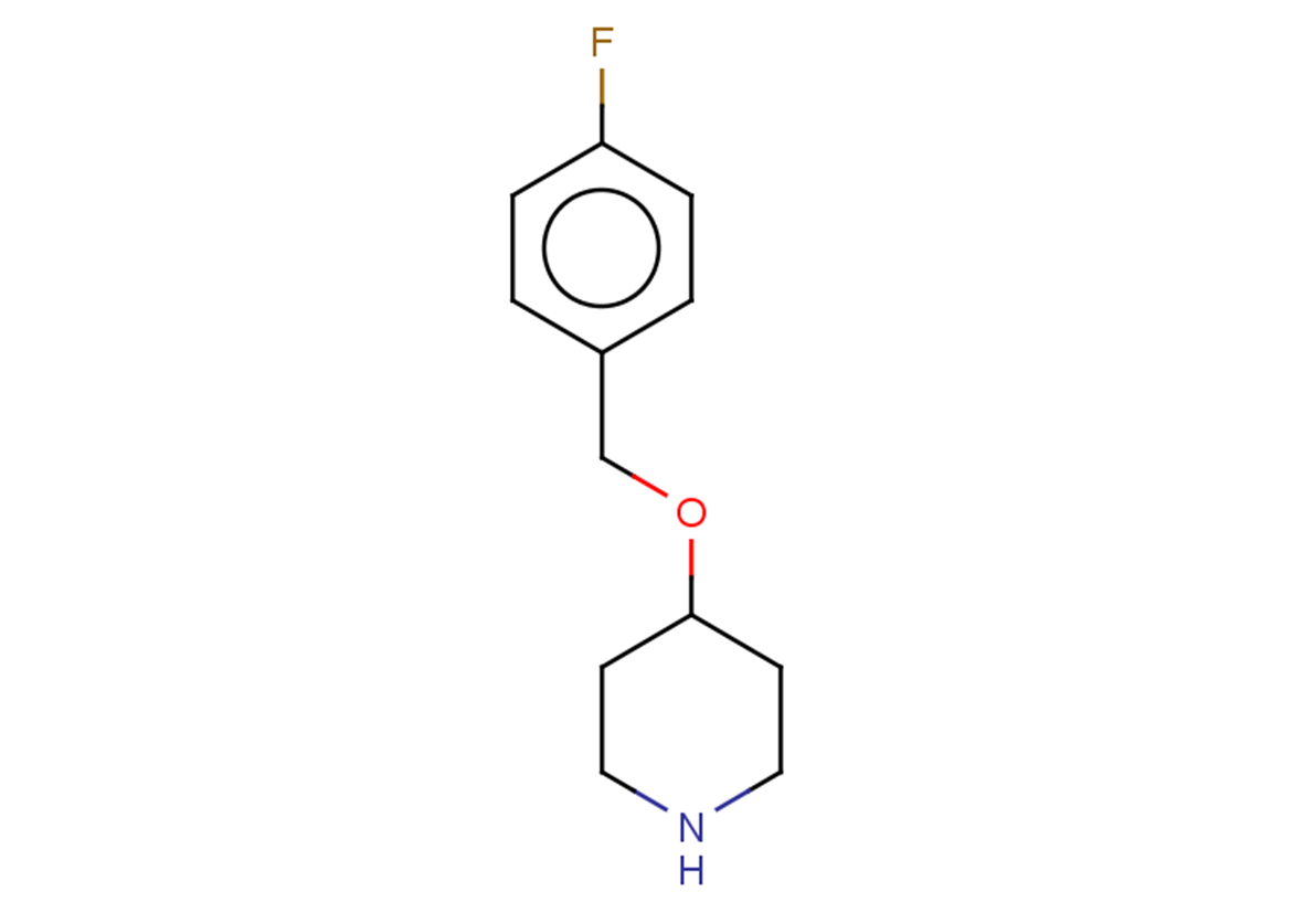 4-[(4-fluorophenyl)methoxy]piperidine