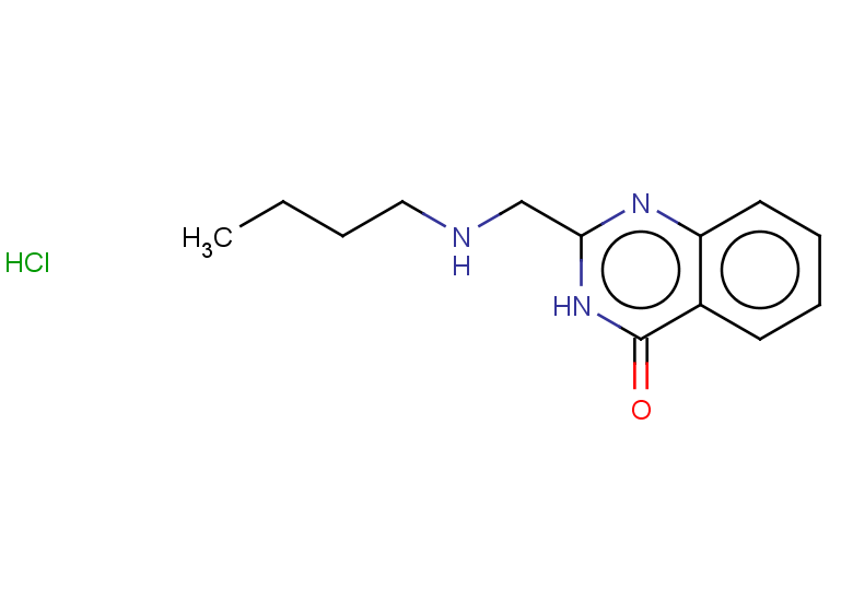 2-[(butylamino)methyl]-3,4-dihydroquinazolin-4-one hydrochloride