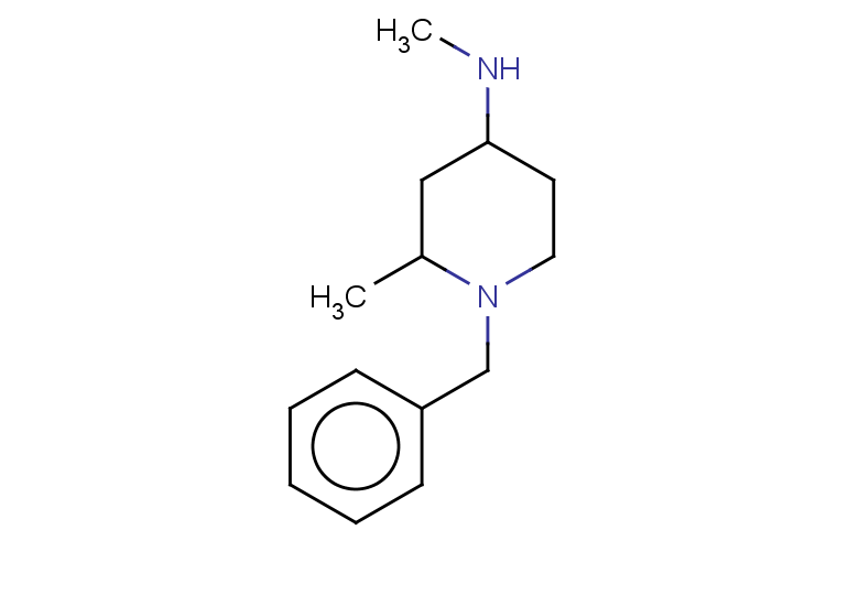 1-benzyl-N,2-dimethylpiperidin-4-amine