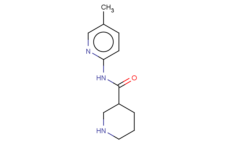 N-(5-methylpyridin-2-yl)piperidine-3-carboxamide